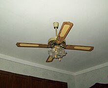 [1] Ein Deckenventilator