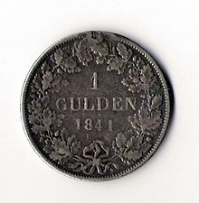 [1] ein Gulden