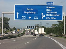 [1] eine Bundesautobahn in Deutschland