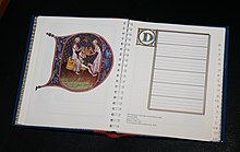 [1] ein Adressbuch mit Illustrationen