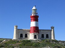 [1] „Agulhas Lighthouse“ der Leuchtturm am südlichsten Punkt von Afrika