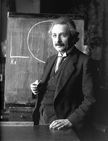 [1] Forscher Albert Einstein im Jahr 1921