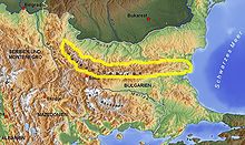 [2] die Karte zeigt die Lage des Balkans
