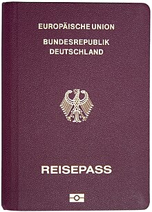 [1] Moderner Reisepass der Bundesrepublik Deutschland