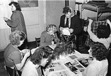 [1] Vertriebene; Flüchtlingslager für Mädchen; Anno 1952