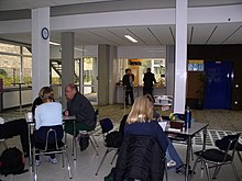 [1] Die Cafeteria des Hildesheimer Gymnasium Andreanum