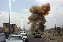 [1] durch eine Autobombe ausgelöste Explosion