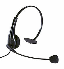 [1] kabelgebundenes Headset