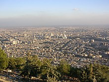 [1] Blick auf Damaskus vom Dschabal Qasyun