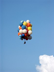 [10] ein Bündel Luftballons