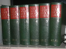 [2] Sechs Bände des Brockhaus