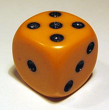 [3] Würfel mit sechs Seiten zum Spielen