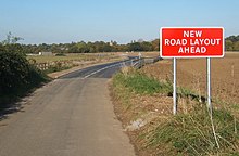 [1] Rechtskurve in England
