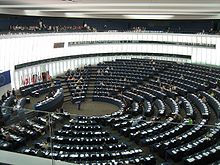 [1] Plenarsaal des Europaparlaments