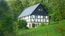 [1] typisches Bauernhaus im Erzgebirge