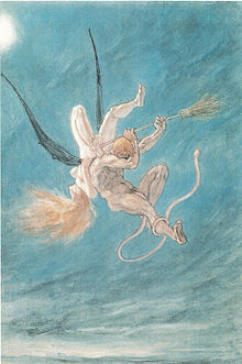 [1] Die Satanisten. Die Entführung von Félicien Joseph Victor Rops, 1882