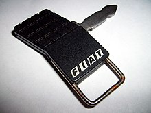 [1] Autoschlüssel eines Fiats von 1980