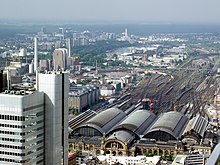 [1] Hauptbahnhof in Frankfurt am Main (von oben)