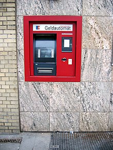 [1] Geldautomat der Hamburger Sparkasse