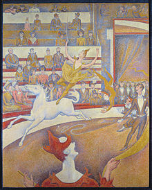 [3] der Zirkus (Georges Seurat, 1891)