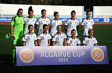 [1] Frauenmannschaft beim Algarve-Cup