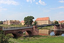 [1] Mulde mit Pöppelmann-Brücke in Grimma