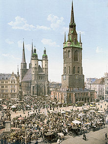 [1, 6] Marktplatz von Halle