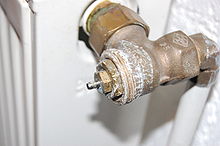[1] Ventil am Heizkörper ohne Thermostat