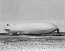 [1] das Luftschiff LZ-129 Hindenburg in Lakehurst