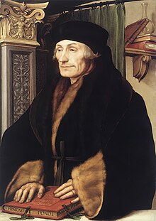 [1, 2] Erasmus von Rotterdam → WP, ein bedeutender Humanist der Renaissance