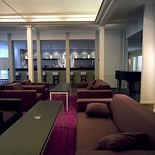 [1] Eine Lounge in einem Hotel in Utrecht