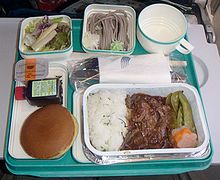 [1] Catering in einem Flugzeug