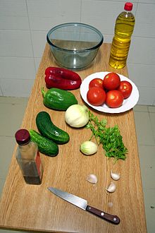 [1] Ingredienzen für einen Salat