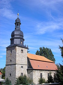 [1] Typische thüringische Dorfkirche