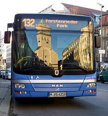 [2] Stadtbus der Linie 132 in München