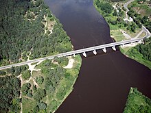 [1] Brücke über die Memel bei Merkinė