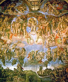 [1] Michelangelos Fresko des Jüngsten Gerichtes in der Sixtinischen Kapelle