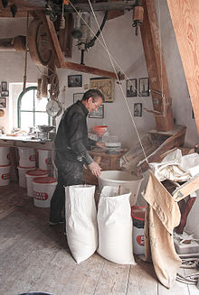 [1] Müller bei der Arbeit