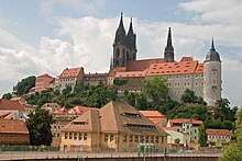 [1] Meißen mit Dom und Albrechtsburg