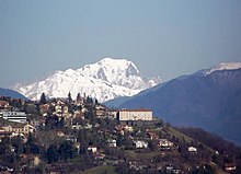 [1] Der Montblanc von Grenoble aus gesehen