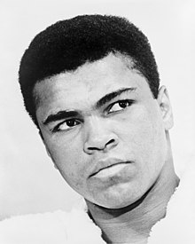 [1] der Boxer Muhammad Ali (1967), ein US-amerikanischer Afroamerikaner