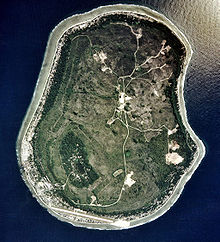 [1] Satellitenfoto von Nauru, dem kleinsten Inselstaat der Welt