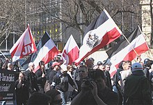 [1] Demonstration von Neonazis