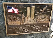 [1] eine Gedenktafel die an den 11. September erinnert