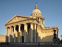 [3] das Pantheon in Paris, Frankreichs nationale Ruhmeshalle und Grablege