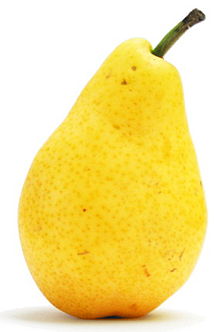 [2] eine gelbe Birne