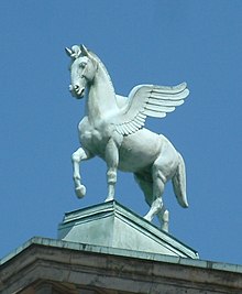 [1] Pegasus auf der Oper von Posen (Polen)