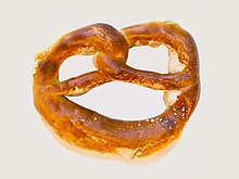 [1] eine Brezel