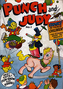 [2] Titelseite der Ausgabe 1 des Comics Punch and Judy