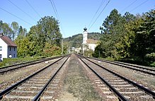 [1] Geleise in Wernstein am Inn (Österreich)